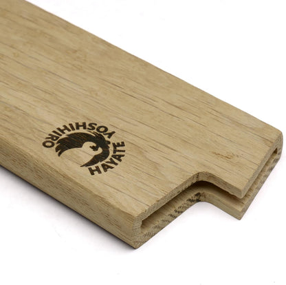 Yoshihiro Magnetic Oak Wood Saya Cover Blade Protector for Nakiri (165mm) 6.5in