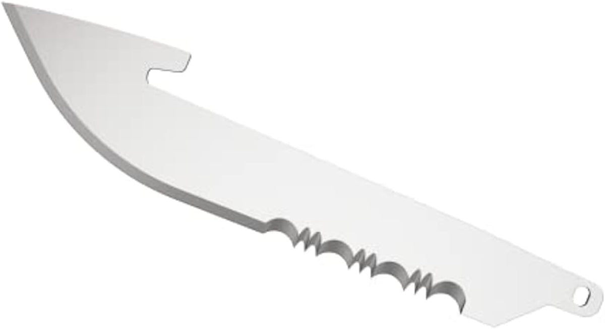 3" Replacable Black Sheepsfoot Blade - 6 Pack of Black EDC Sheepsfoot Blades