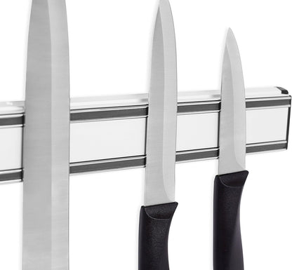 Internet’s Best Magnetic Knife Rack | 12.5 Inch | Knife Storage Bar Strip | Aluminum | Metal Knives, Utensils and Kitchen Sets Holder