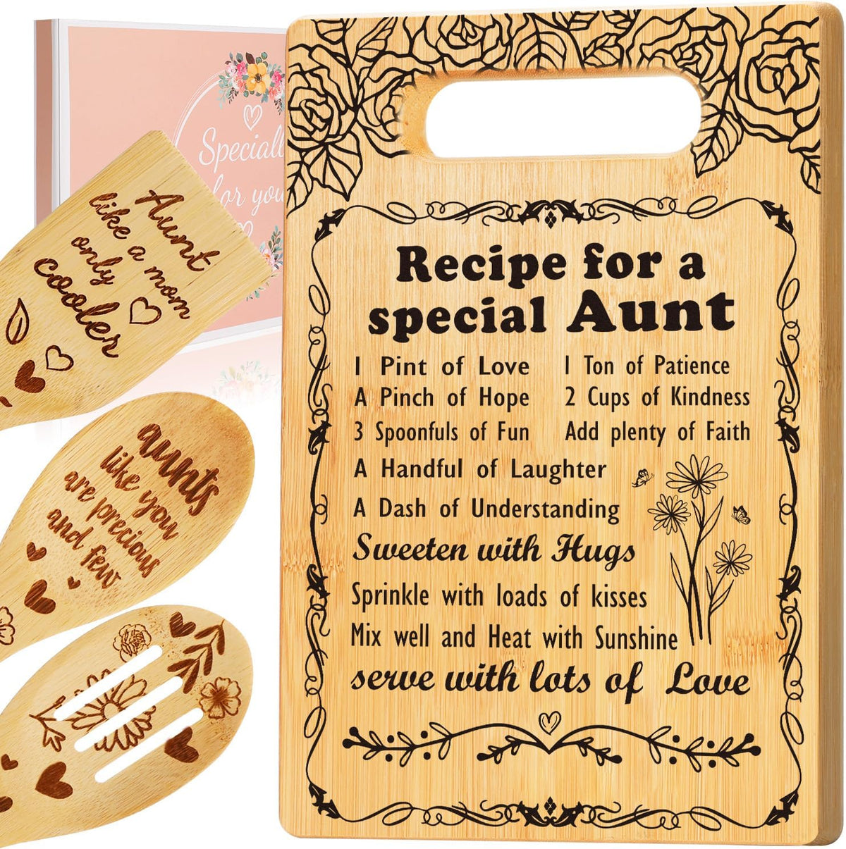 Retirement Gift for Woman 2026,Cutting Board Set Retrement Gift for Teacher