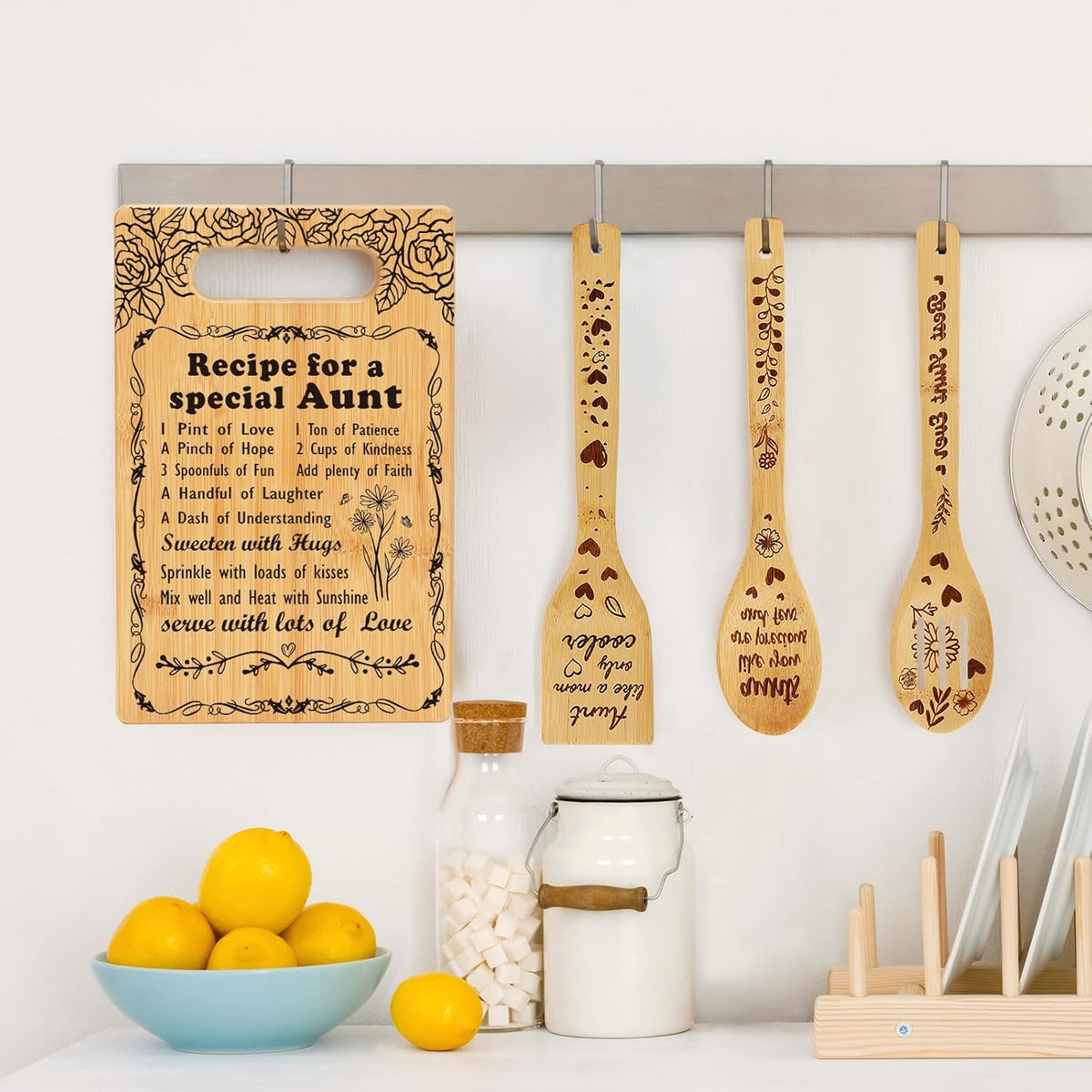Retirement Gift for Woman 2026,Cutting Board Set Retrement Gift for Teacher