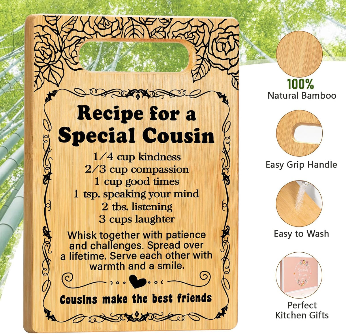 Retirement Gift for Woman 2026,Cutting Board Set Retrement Gift for Teacher