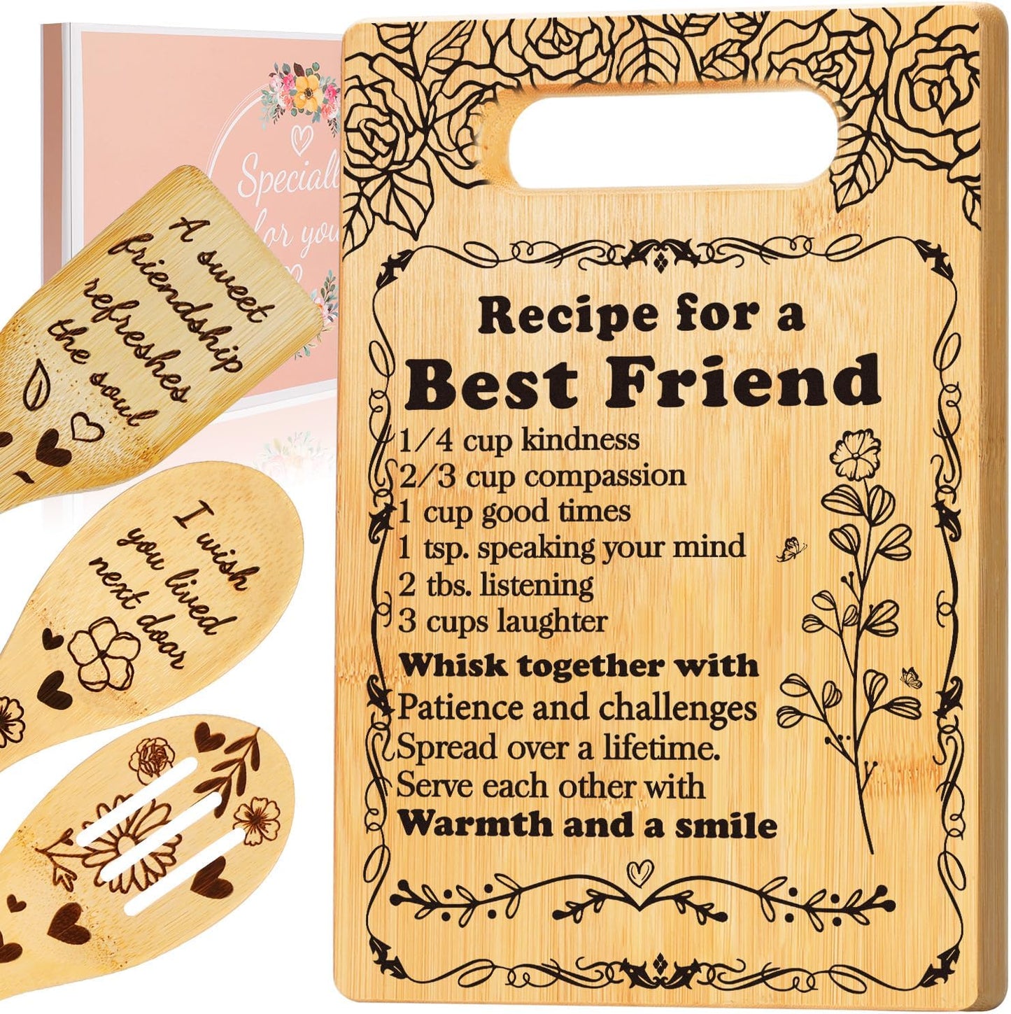 Retirement Gift for Woman 2026,Cutting Board Set Retrement Gift for Teacher