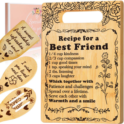 Retirement Gift for Woman 2026,Cutting Board Set Retrement Gift for Teacher