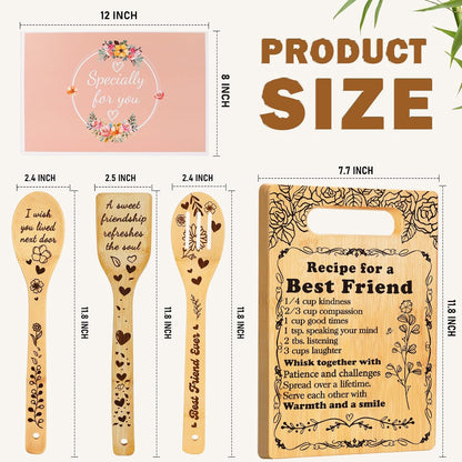 Retirement Gift for Woman 2026,Cutting Board Set Retrement Gift for Teacher