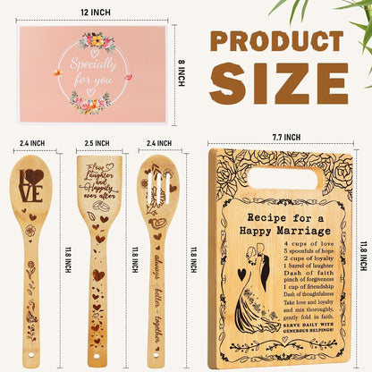 Retirement Gift for Woman 2026,Cutting Board Set Retrement Gift for Teacher