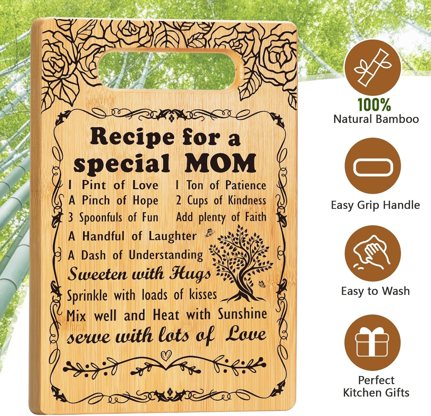 Retirement Gift for Woman 2026,Cutting Board Set Retrement Gift for Teacher