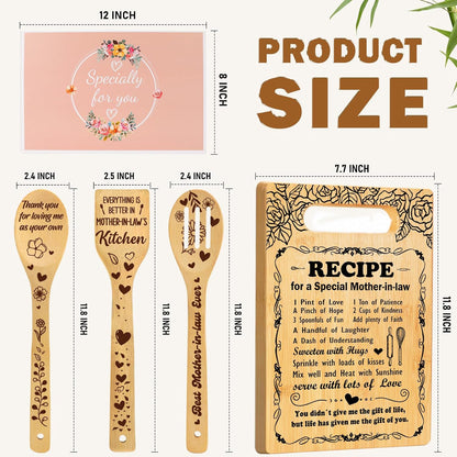 Retirement Gift for Woman 2026,Cutting Board Set Retrement Gift for Teacher