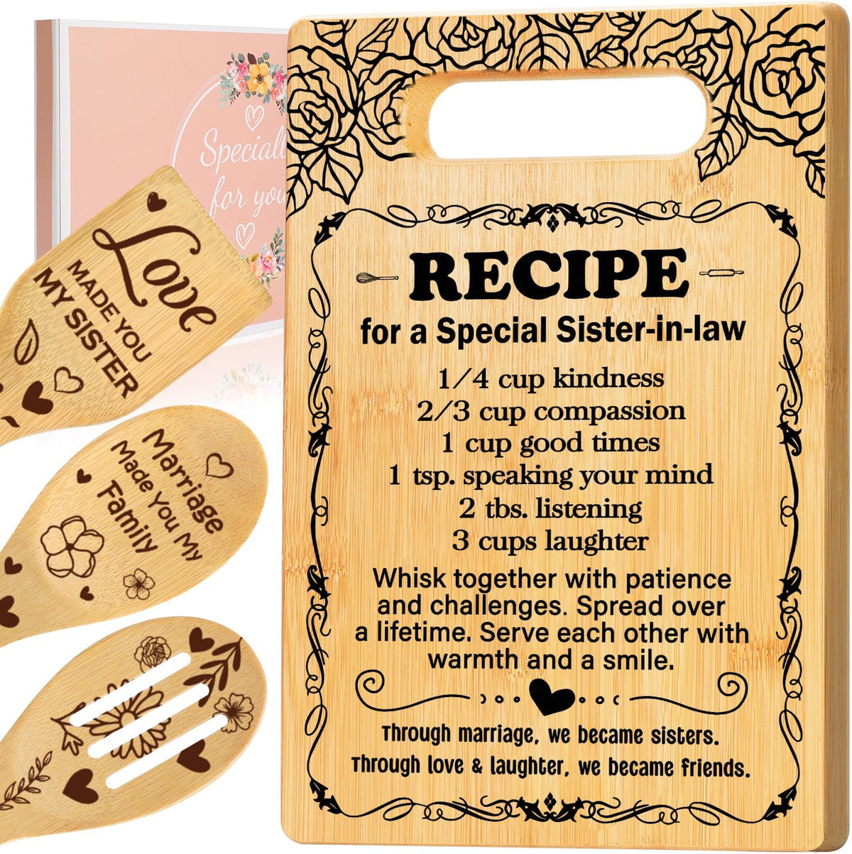 Retirement Gift for Woman 2026,Cutting Board Set Retrement Gift for Teacher