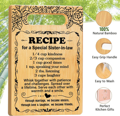 Retirement Gift for Woman 2026,Cutting Board Set Retrement Gift for Teacher