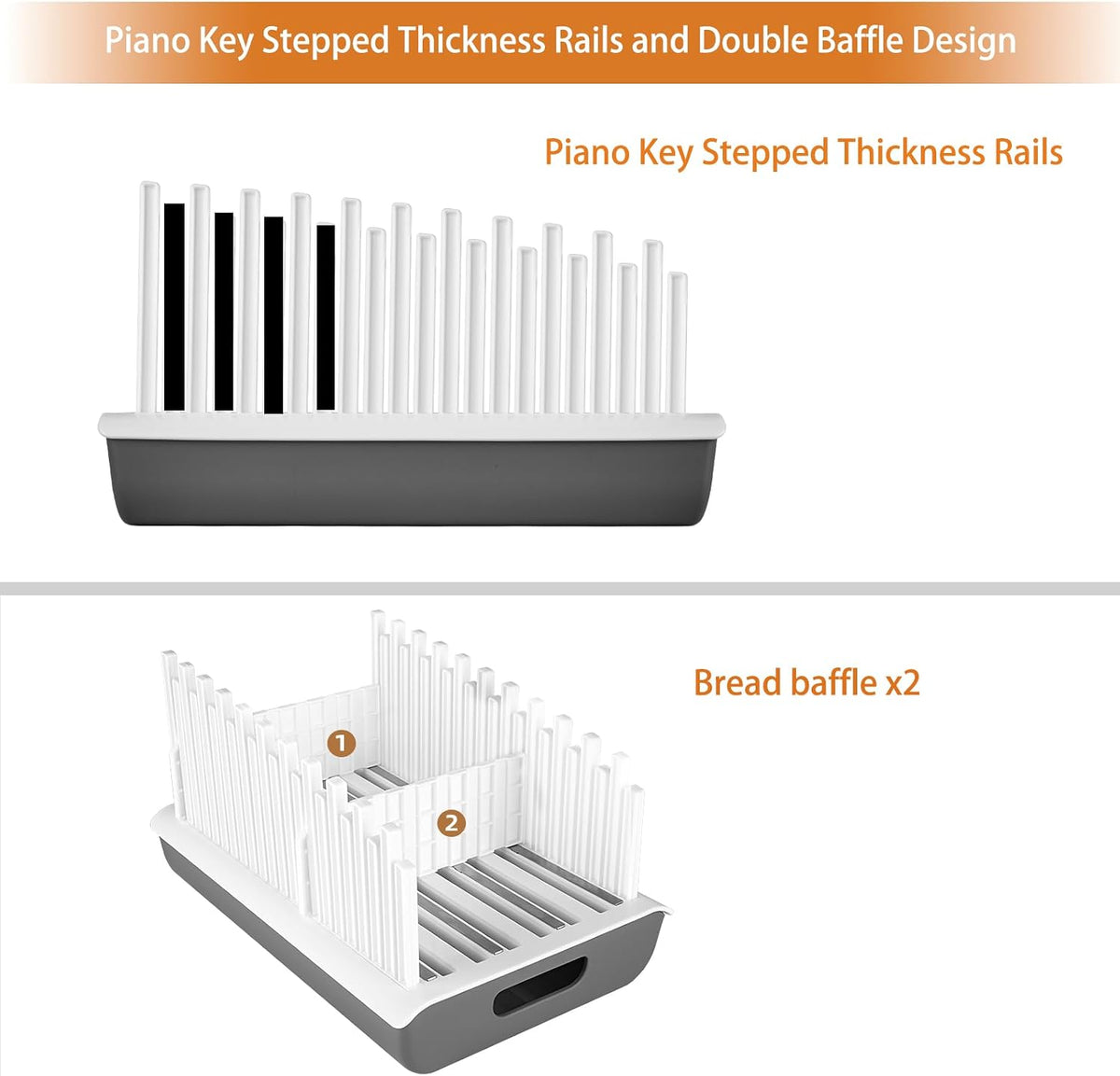 Bread Slicer Guide for Homemade Bread with Adjustable Thickness
