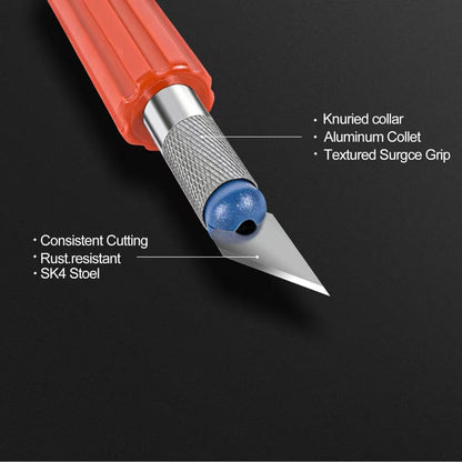 13‑Piece Exacto Knife Set, Precision Craft Kit with Assorted Blades