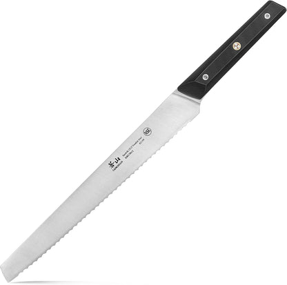Cangshan TG Series 62199 Swedish 12C27 Steel Bread Knife, 10.25-Inch, G10 Handle