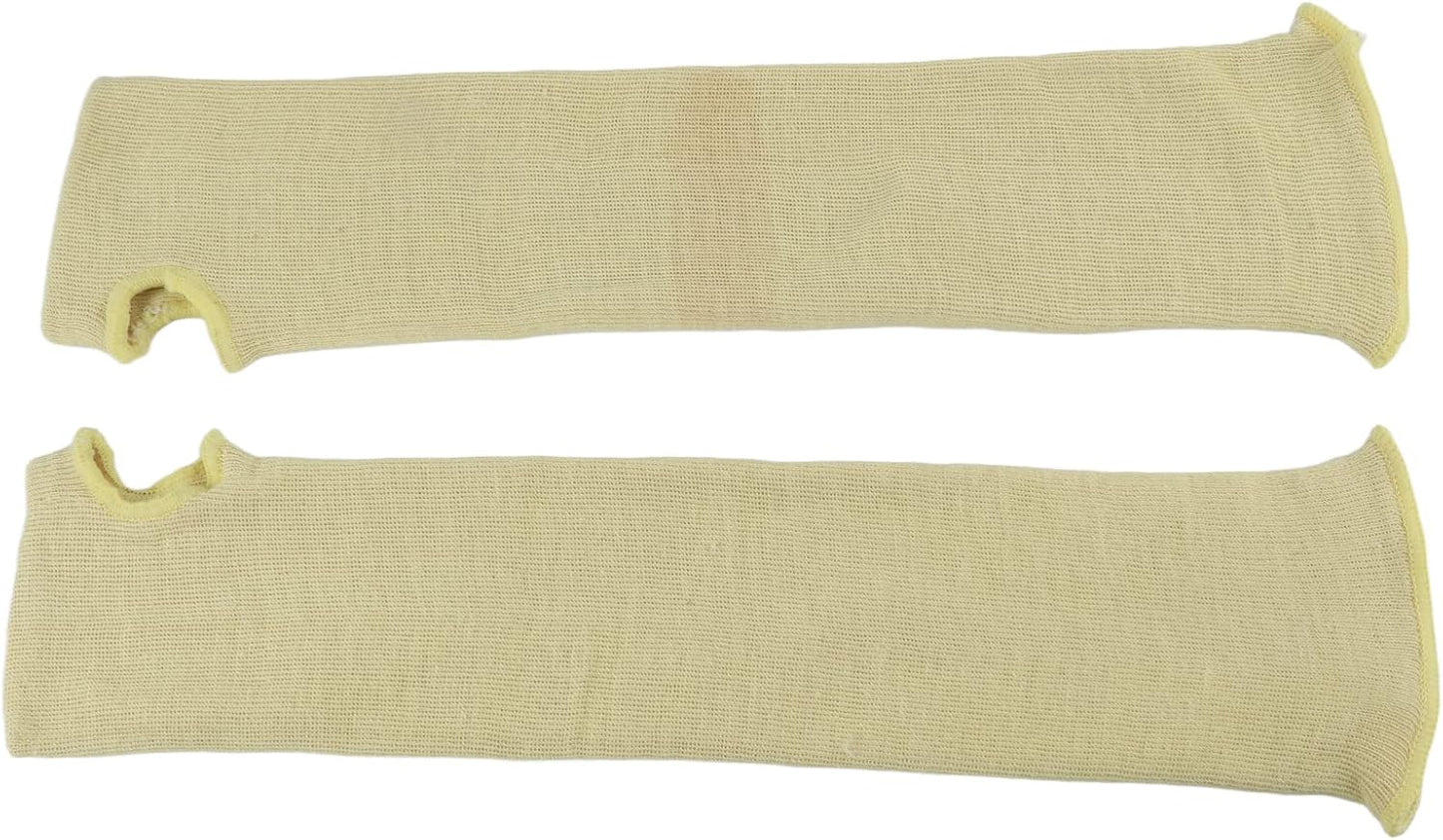 1 Pair Arm Sleeves, Heat Resist Safety Arm Guards, Anti Cutting Protective Arm Sleeves for Gardening, Welding, Kitchen, Farm