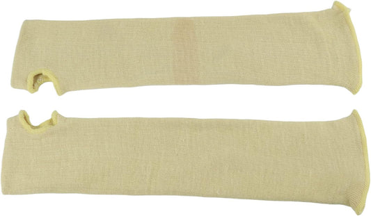1 Pair Arm Sleeves, Heat Resist Safety Arm Guards, Anti Cutting Protective Arm Sleeves for Gardening, Welding, Kitchen, Farm