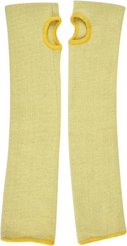 1 Pair Arm Sleeves, Heat Resist Safety Arm Guards, Anti Cutting Protective Arm Sleeves for Gardening, Welding, Kitchen, Farm