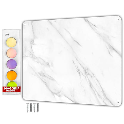 9 inches x 6.5 inches Stainless Steel Plate for Magnets, 3M Adhesive Back, Mounting Screws, Ideal for Magnetic Shelf, Spice Holders, Fridge Magnets. Mount Anywhere! (Timber, 1 Pack)