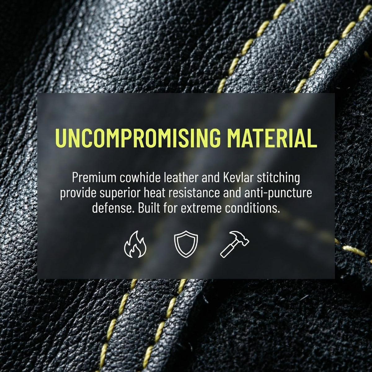 Welding Gloves -Long Sleeve Fireproof and Heat Resistant 15IN. | Cowhide Leather Gloves for Gardening,BBQ,Oven,Grill,Tig,Mig,Baking,Furnace,Stove,Animal Handling Best Gift for Man