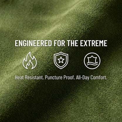 Welding Gloves -Long Sleeve Fireproof and Heat Resistant 15IN. | Cowhide Leather Gloves for Gardening,BBQ,Oven,Grill,Tig,Mig,Baking,Furnace,Stove,Animal Handling Best Gift for Man