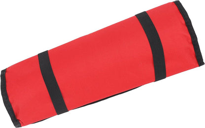 Chef Knife Roll, 20 Slot Canvas Knife Bag with Layer Shoulder Strap, Portable Knife Storage, 22.4 in Chef Knife Carrying Case, Knives Pouch for Home Kitchen Travel Camping