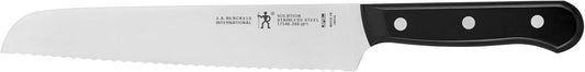 Solution 8-Inch Bread Knife Razor-Sharp, German Engineered | Informed by 100+ Years of Mastery. Dishwasher Safe, Ideal for Homemade Bread, Thick Crusts, Breads, and Cakes