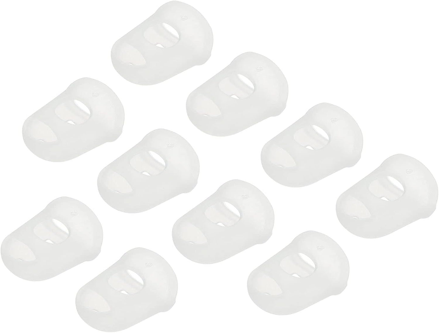 20 Pcs Fingertip Protector Silicone Fingertip Covers | Protect Fingers, Great for Playing Guitar, Sewing, Cutting (Pink, 23mm/0.9-inch)