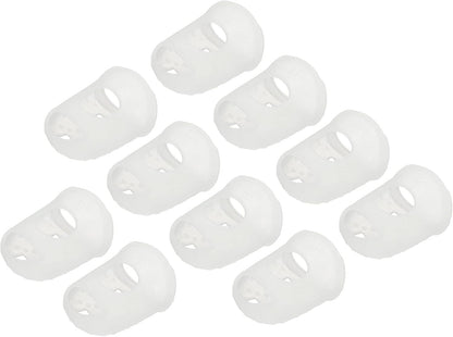 20 Pcs Fingertip Protector Silicone Fingertip Covers | Protect Fingers, Great for Playing Guitar, Sewing, Cutting (Pink, 23mm/0.9-inch)
