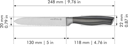 Graphite 5-inch Serrated Utility Knife