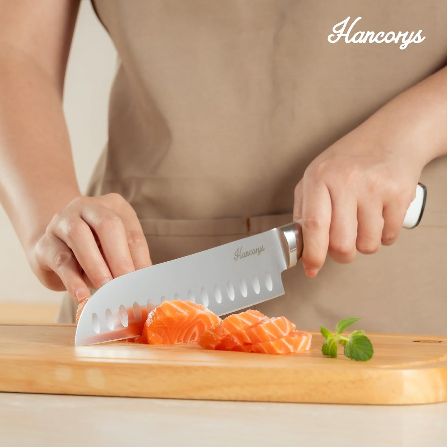Knife Set, 15 PCS Full Tang Kitchen knife with Block and Sharpener | High Carbon German Stainless Steel Razor Sharp Knife Block Set, Dishwasher Safe, Ergonomic Handle Kitchen Utensils Set