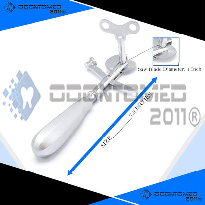 Heavy Duty Finger Ring Cutter Tool and Band Remover 7.5" Stainless Steel Metal Cutting Blade and Finger Guard Protection, Emergency, EMT, and Jewelry