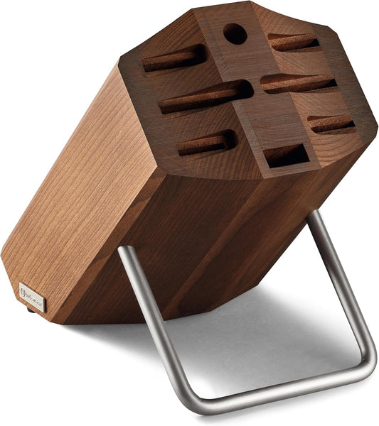 WÜSTHOF 8-Slot Heat Treated Beech Knife Block