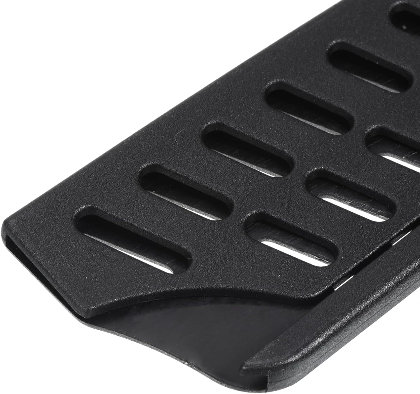 2 Pack PP Knife Sheaths - Kitchen Knife Protectors Edge Guard Blade Protective Cover for 5" Santoku Knife, Apply to Kitchen Camping Traveling (Black)