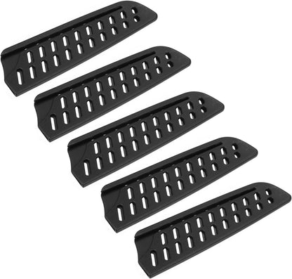 2 Pack PP Knife Sheaths - Kitchen Knife Protectors Edge Guard Blade Protective Cover for 5" Santoku Knife, Apply to Kitchen Camping Traveling (Black)