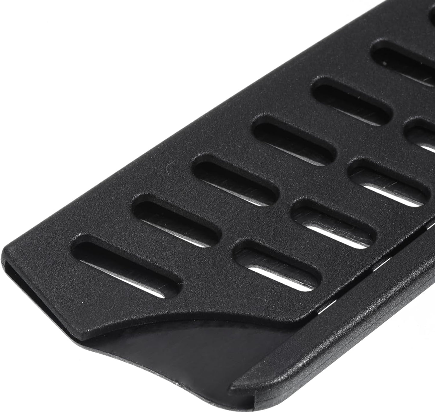 2 Pack PP Knife Sheaths - Kitchen Knife Protectors Edge Guard Blade Protective Cover for 5" Santoku Knife, Apply to Kitchen Camping Traveling (Black)