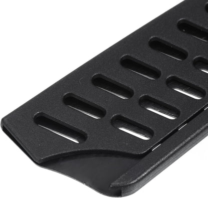 2 Pack PP Knife Sheaths - Kitchen Knife Protectors Edge Guard Blade Protective Cover for 5" Santoku Knife, Apply to Kitchen Camping Traveling (Black)