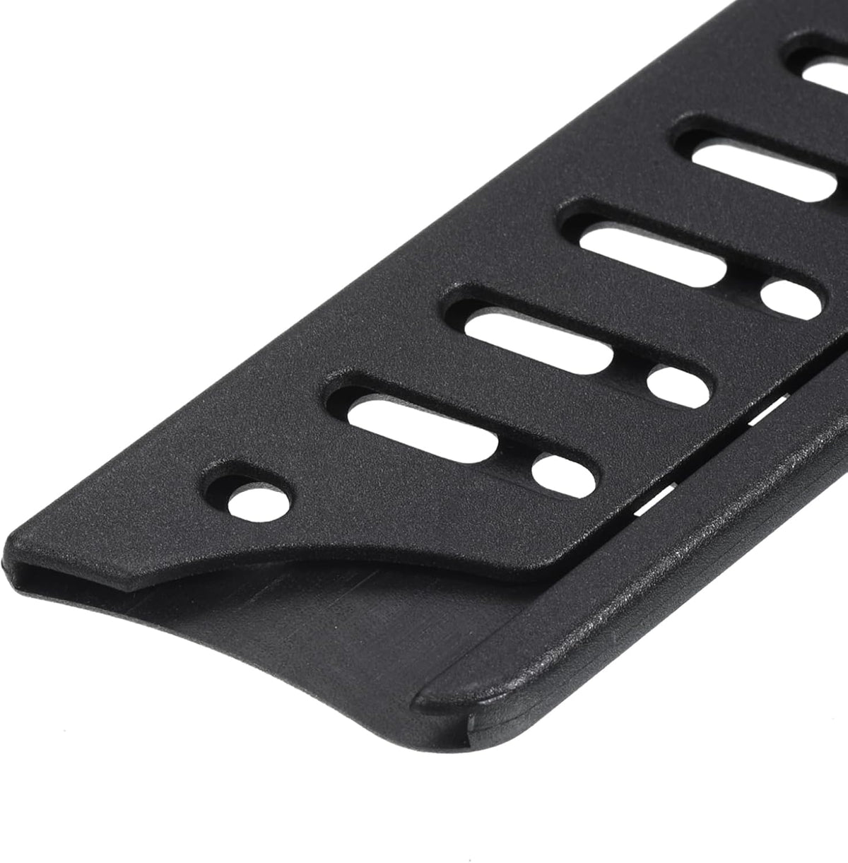 2 Pack PP Knife Sheaths - Kitchen Knife Protectors Edge Guard Blade Protective Cover for 5" Santoku Knife, Apply to Kitchen Camping Traveling (Black)