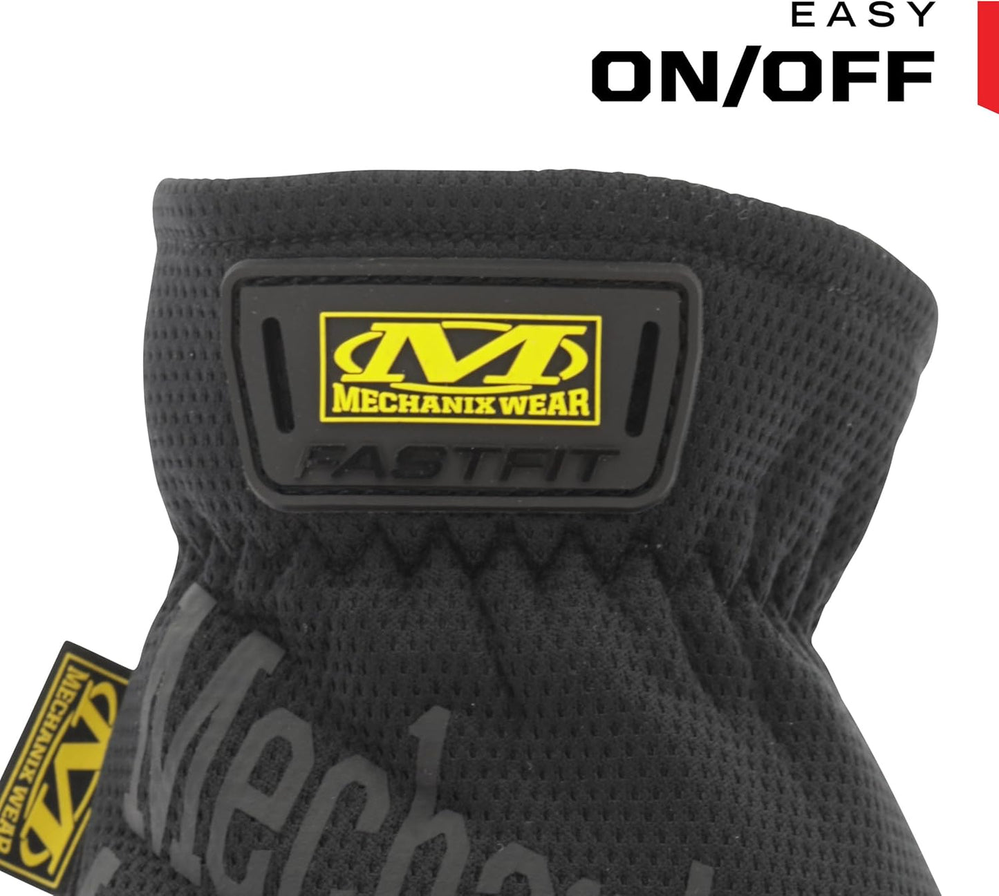 FastFit Work Glove with Elastic Cuff for Secure Fit, Performance Gloves for Multi-purpose Use