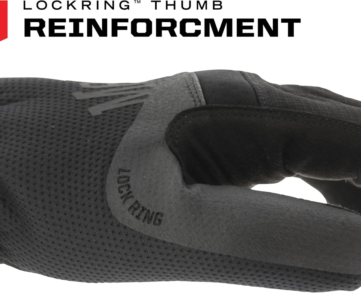 FastFit Work Glove with Elastic Cuff for Secure Fit, Performance Gloves for Multi-purpose Use