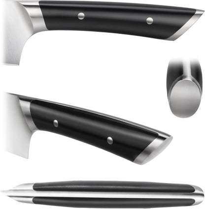 Cangshan HELENA Series German Steel Forged 7" Santoku Knife (Black)