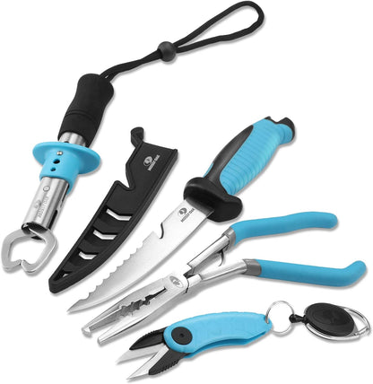 Fishing Tools Kit – Fishing Plier and Fish Lip Gripper Set