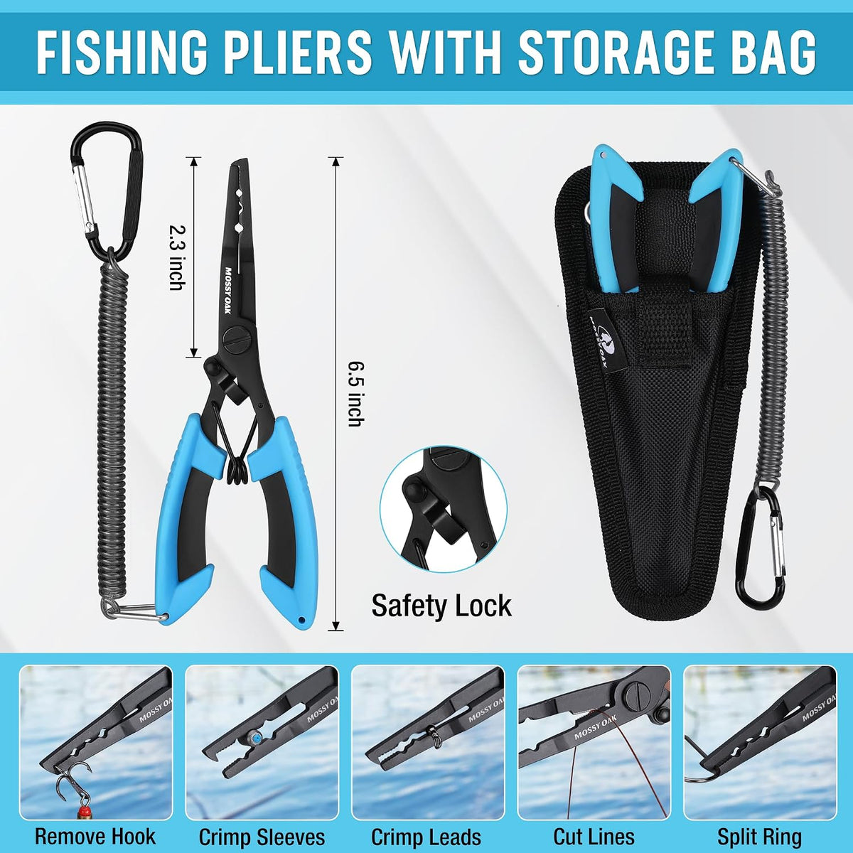 Fishing Tools Kit – Fishing Plier and Fish Lip Gripper Set