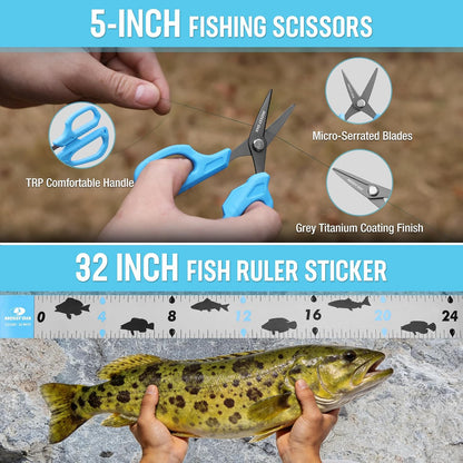 Fishing Tools Kit – Fishing Plier and Fish Lip Gripper Set
