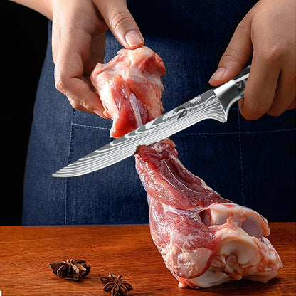 Chef Knife Sets with Roll Bag, 9 Pieces Professional Knife Set