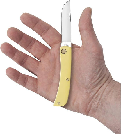 Case WR XX Pocket Knife Rough Black Synthetic Sod Buster Jr Item #18229 - (6137 SS) - Length Closed: 3 5/8 Inches