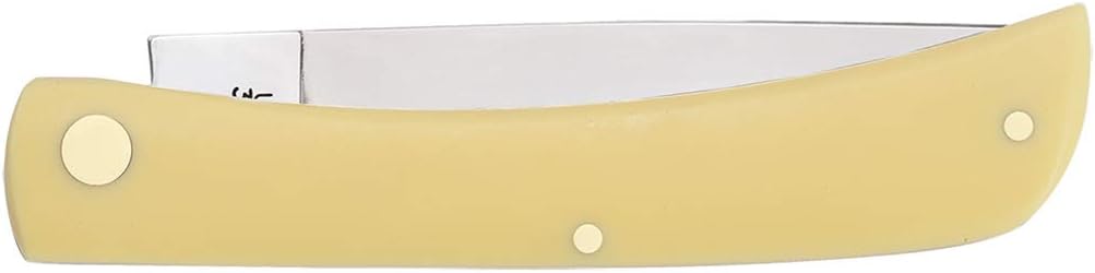 Case WR XX Pocket Knife Rough Black Synthetic Sod Buster Jr Item #18229 - (6137 SS) - Length Closed: 3 5/8 Inches