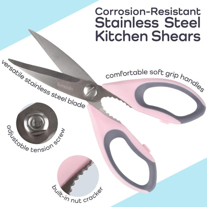 Premium Kitchen Shears - Pink Salt - 1 Scissor