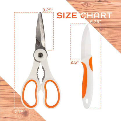Premium Kitchen Shears - Pink Salt - 1 Scissor