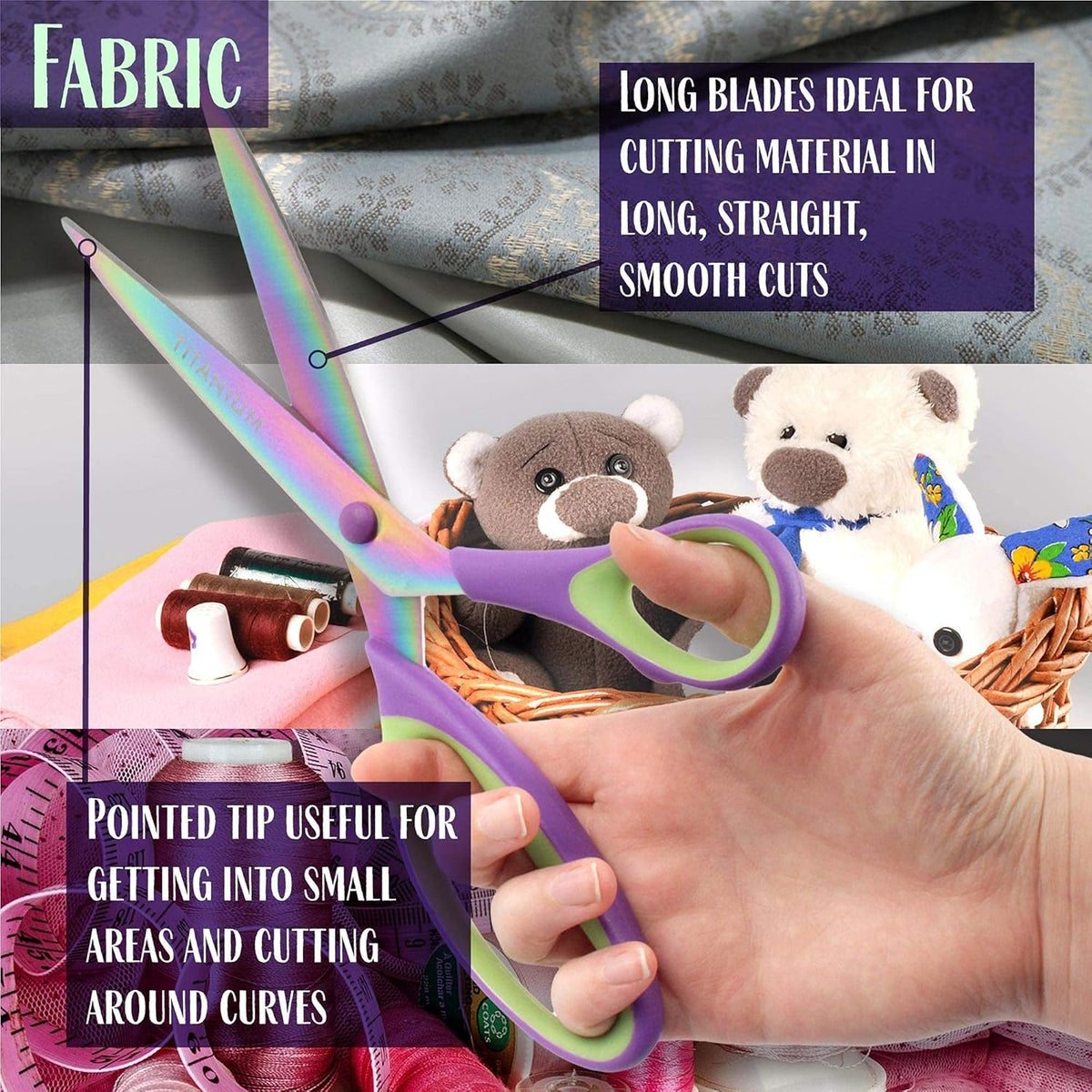 Premium Kitchen Shears - Pink Salt - 1 Scissor