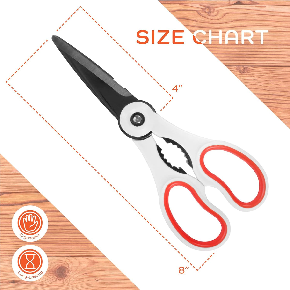 Premium Kitchen Shears - Pink Salt - 1 Scissor