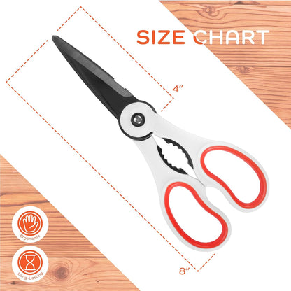 Premium Kitchen Shears - Pink Salt - 1 Scissor